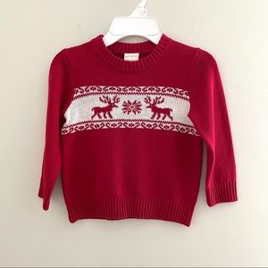 Jumping Beans Reindeer Sweater